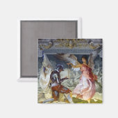 Plafond in het Vaticaanmuseum Magneet (Voorkant / Achterkant)