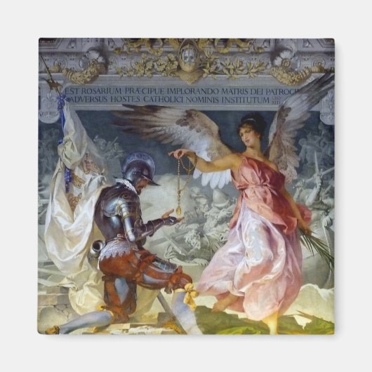 Plafond in het Vaticaanmuseum Magneet (Voorkant)