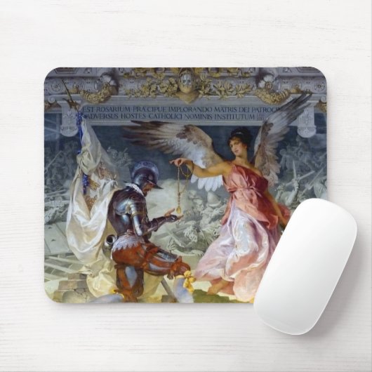 Plafond in het Vaticaanmuseum Muismat (Met muis)