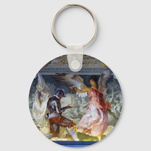 Plafond in het Vaticaanmuseum Sleutelhanger (Voorkant)