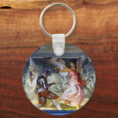 Plafond in het Vaticaanmuseum Sleutelhanger (Voorkant)