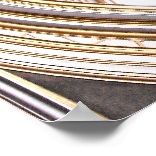 Plafond kathedraal van St. Paul, Mdina Poster (Hoek)