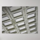 Plafond patroontegel poster (Voorkant)