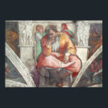 Plafond Sistine Chapel: de profeet Jeremiah Poster<br><div class="desc">Plafond Sistine Chapel: de profeet Jeremiah | door Michelangelo Buonarroti | Art Location: Vatican Museums and Galleries, Vaticaanstad, Italië | Italiaanse kunstenaar | Collectie Afbeelding nummer: BAL52782</div>