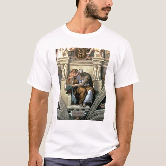 Plafond van sistine Chapel: Cumaean Sibyl, 1510 T-shirt (Voorkant)