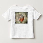 Plafond van sistine Chapel: Delphic Sibyl Kinder Shirts (Voorkant)