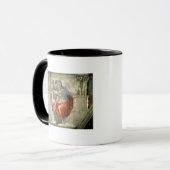 Plafond van sistine Chapel: Delphic Sibyl Mok (Voorkant links)