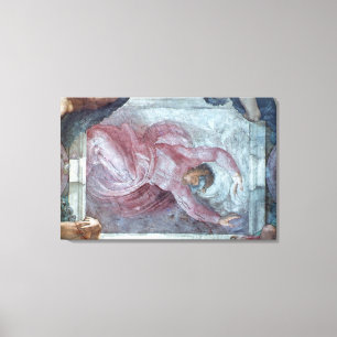 Plafond voor sistine Chapel 3 Canvas Afdruk