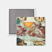 Plafond voor sistine Chapel 3 Magneet (Voorkant / Achterkant)