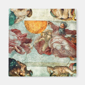 Plafond voor sistine Chapel 3 Magneet (Voorkant)