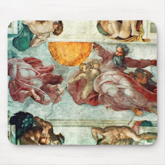 Plafond voor sistine Chapel 3 Muismat (Voorkant)