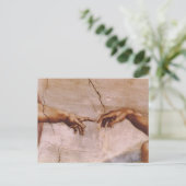 Plafond voor sistine Chapel Briefkaart (Staand voorkant)