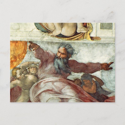 Plafond voor sistine Chapel Briefkaart (Voorkant)