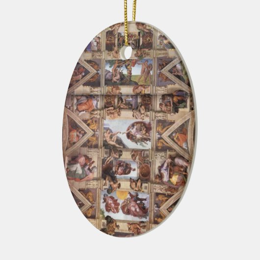 Plafond voor sistine Chapel Keramisch Ornament (Links)