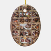 Plafond voor sistine Chapel Keramisch Ornament (Voorkant)