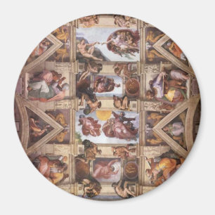 Plafond voor sistine Chapel Magneet