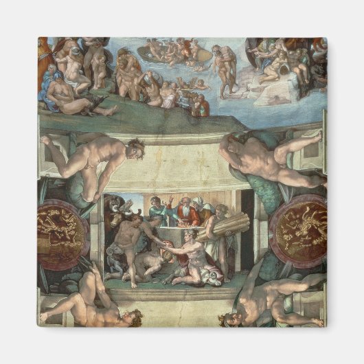 Plafond voor sistine Chapel Magneet (Voorkant)
