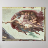 Plafond voor sistine Chapel Poster (Voorkant)