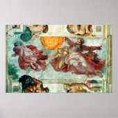 Plafond voor sistine Chapel Poster (Voorkant)