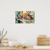 Plafond voor sistine Chapel Poster (Keuken)