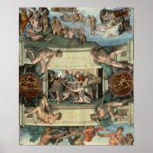 Plafond voor sistine Chapel Poster (Voorkant)