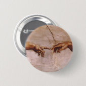 Plafond voor sistine Chapel Ronde Button 5,7 Cm (Voorkant /achterkant)