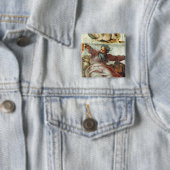 Plafond voor sistine Chapel Vierkante Button 5,1 Cm (In situ)