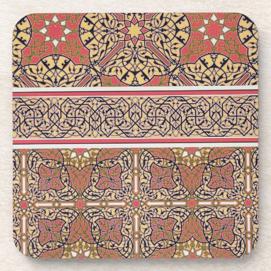 Plafondarabesques van de moskee van El-Bordeyny, Bier Onderzetter (Voorkant)