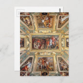 Plafonddecoratie Palazzo Vecchio Florence Giorgi Briefkaart (Voorkant / Achterkant)