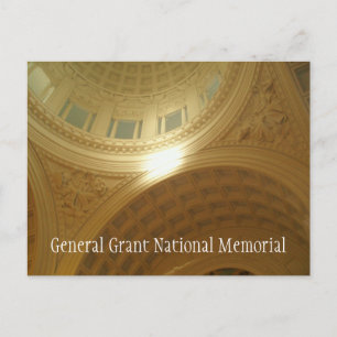 Plafonddetails, Mausoleum General Grant Memorial Briefkaart