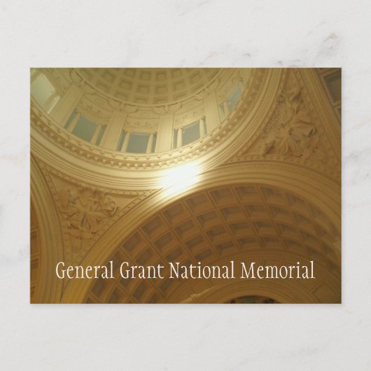 Plafonddetails, Mausoleum General Grant Memorial  Briefkaart (Voorkant)