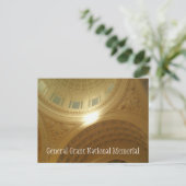 Plafonddetails, Mausoleum General Grant Memorial  Briefkaart (Staand voorkant)