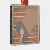 Plafondmuur Metalen Ornament (Rechts)