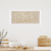 Plafondontwerp voor de Pearl Room in Isfahan, voor Poster (Keuken)