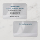 Plafonds, texturen, reparaties, aangepast Visiteka Visitekaartje (Voorkant / Achterkant)