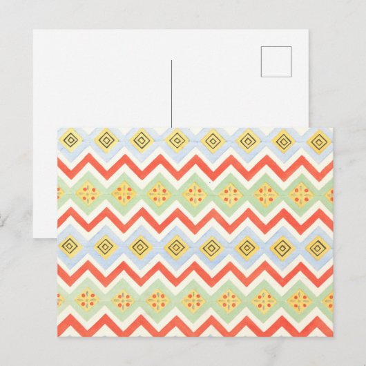 Plafondschildering van Egyptisch graf Briefkaart (Voorkant / Achterkant)