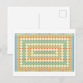Plafondschildering van Egyptisch graf Briefkaart (Voorkant / Achterkant)