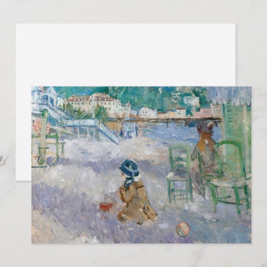Plage de Nice | Berthe Morisot (Voorkant / Achterkant)