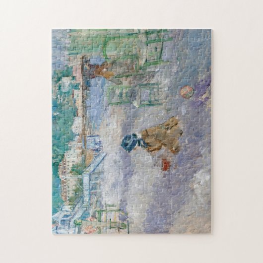Plage de Nice | Berthe Morisot Legpuzzel (Verticaal)