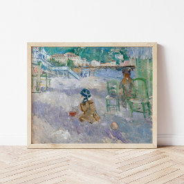 Plage de Nice | Berthe Morisot Poster