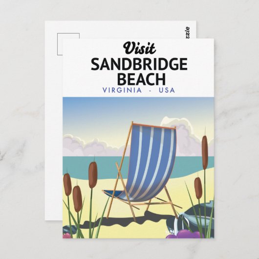 Plage du Donnant Frankrijk Briefkaart (Voorkant / Achterkant)