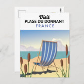 Plage du Donnant Frankrijk Briefkaart (Voorkant / Achterkant)
