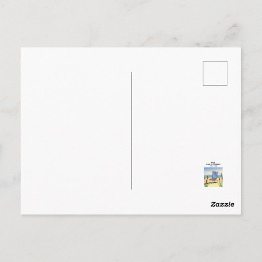 Plage du Donnant Frankrijk Briefkaart (Achterkant)