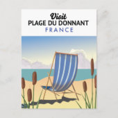 Plage du Donnant Frankrijk Briefkaart (Voorkant)
