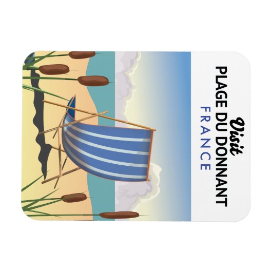 Plage du Donnant Frankrijk Magneet (Horizontaal)