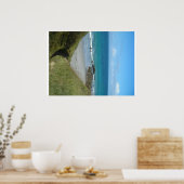 plage en été poster (Keuken)