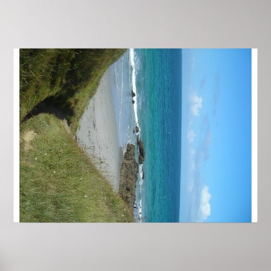 plage en été poster (Voorkant)