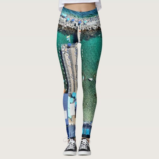Plage-tijd Leggings (Voorkant)