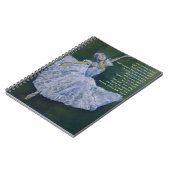 Plagen met ballerina en poëzie notitieboek (Linkerzijde)