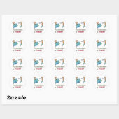 Plagiaat is diefstal ronde sticker (Vel)